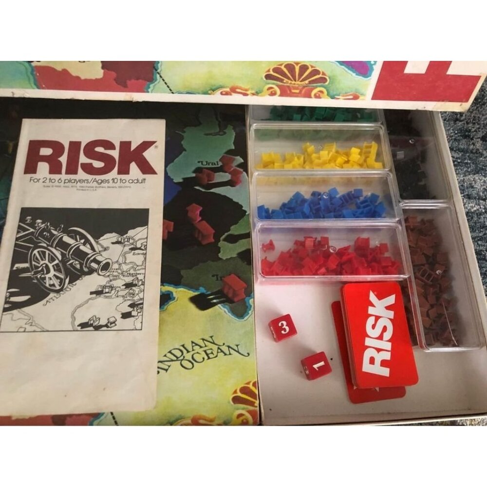 vintage Risk Board Game - Picture 4 of 5